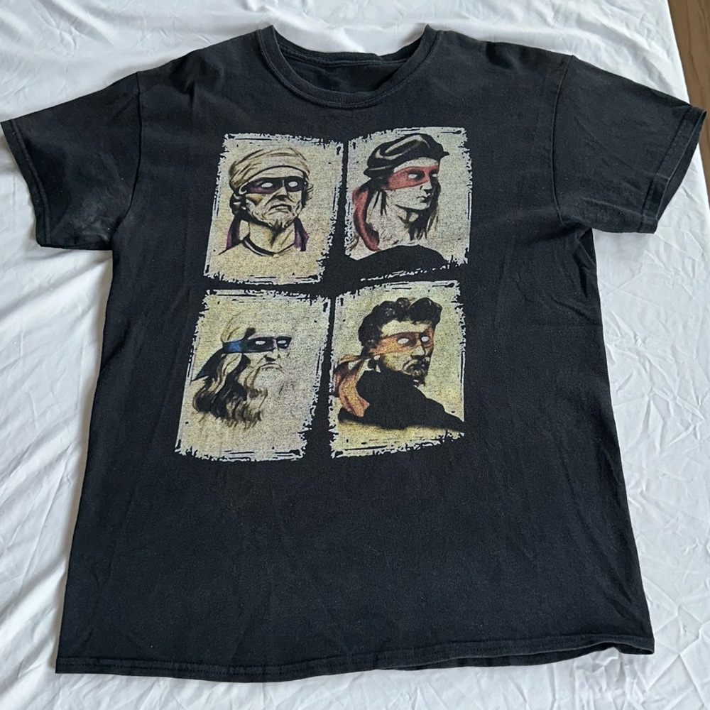Teenage Mutant Ninja Turtles Renaissance Artists Men’s Medium T-Shirt TMNT